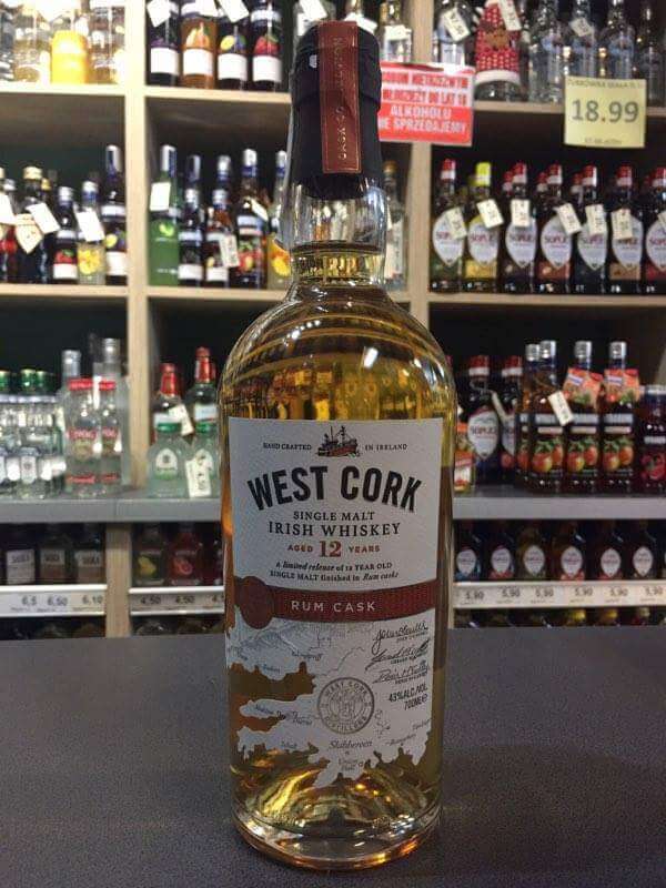 West Cork 12YO rum cask
