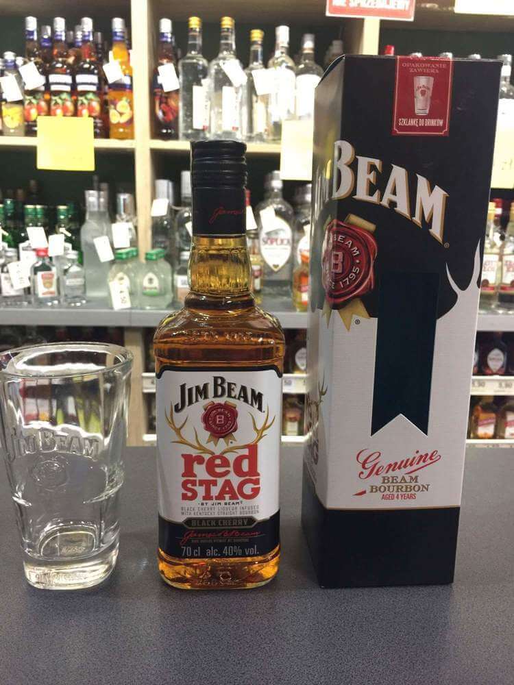 JIM BEAM RED STAG 